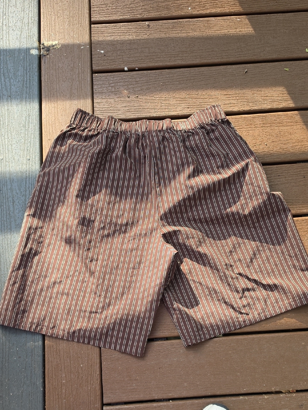 Pinstripe Boxer Jorts - Picture 4 of 4
